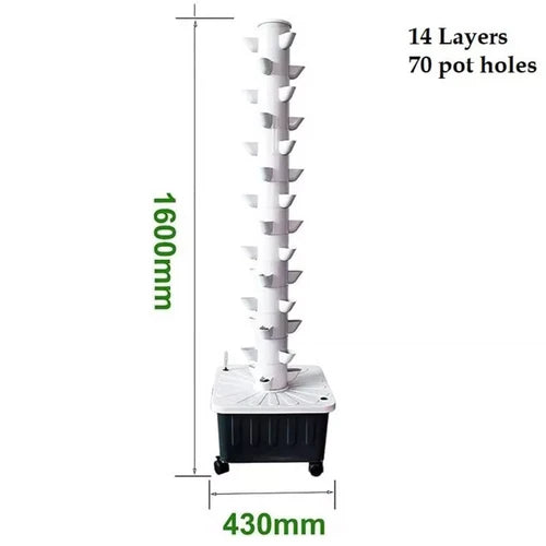 HydroCulture Vertical Tower 30/70 Holes