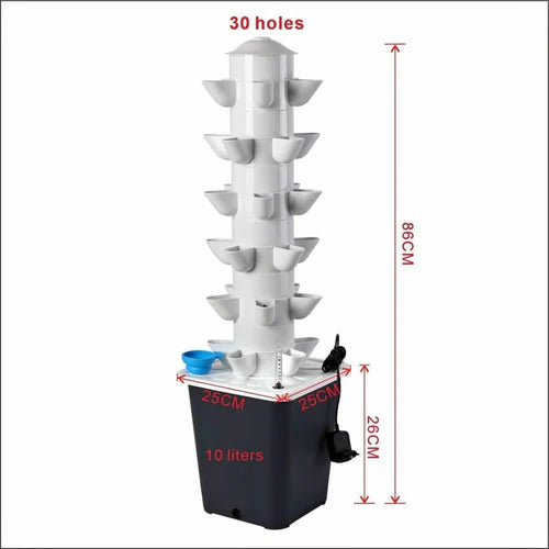 HydroCulture Vertical Tower 30/70 Holes