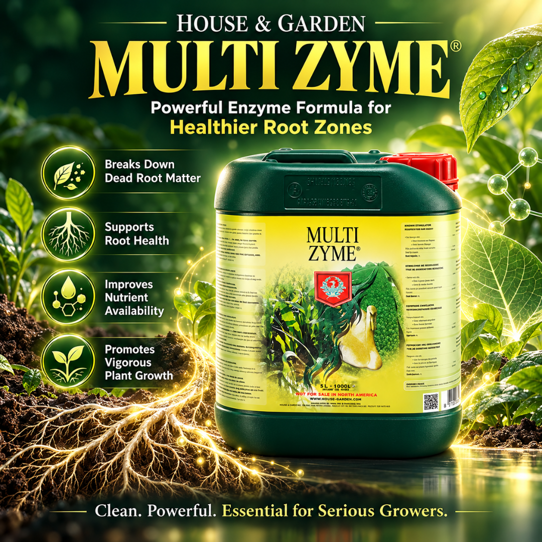 House & Garden Multi Zyme – Enzyme Additive for Hydroponics & Coco
