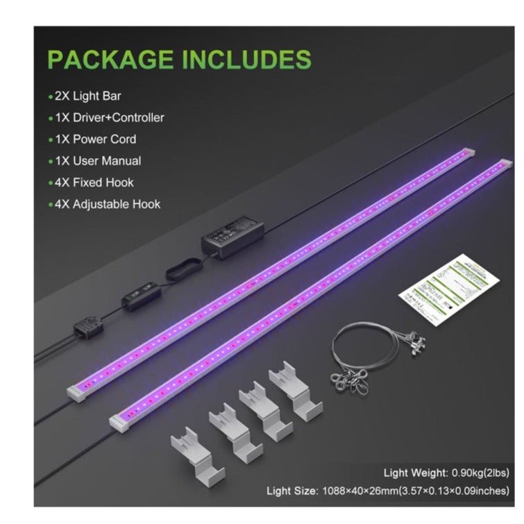 Led Bar Mars Hydro Ir & UV Supplementation Ur45 | True Power 45w | UV-A + UV-B