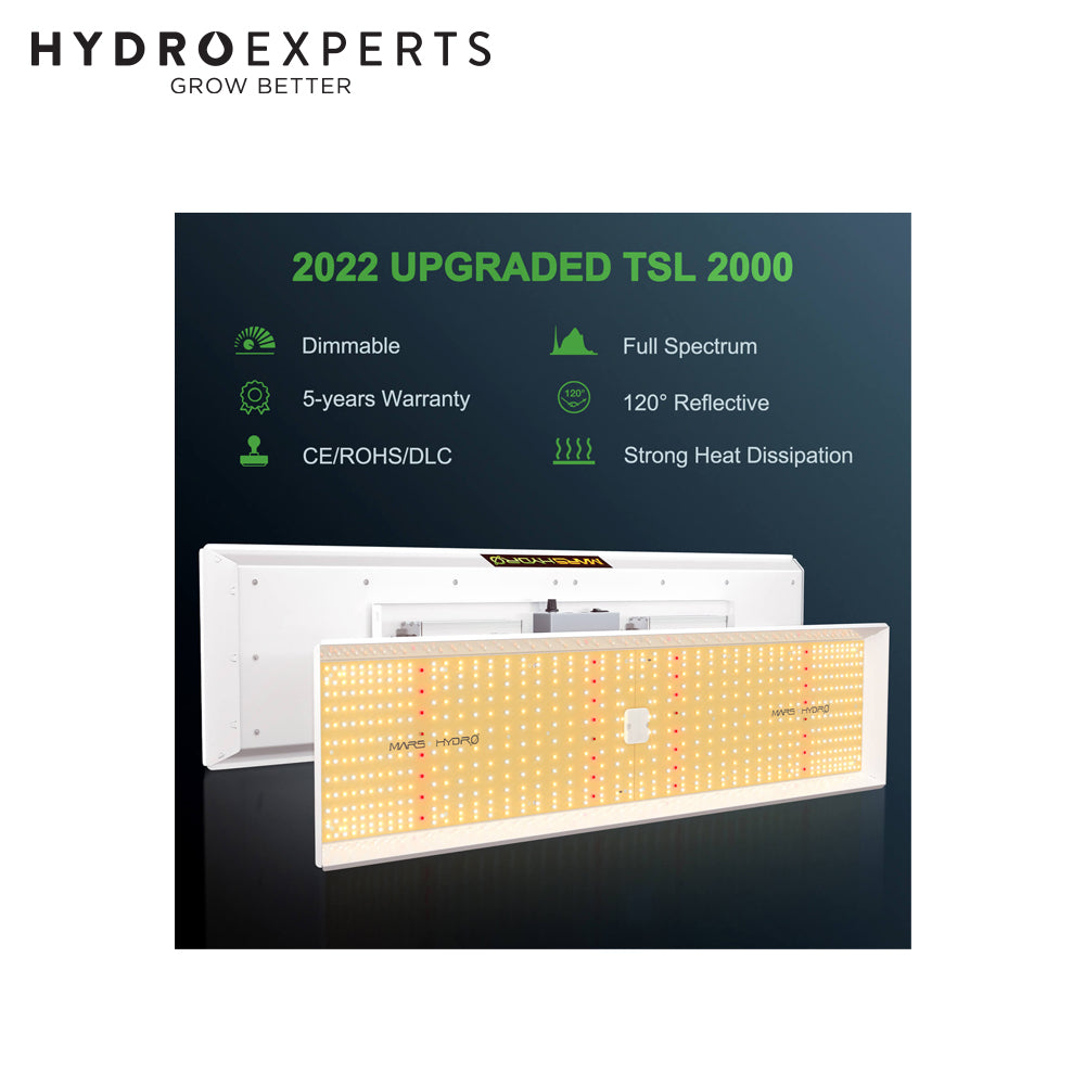 QUANTUM BOARD LED BAR | MARS HYDRO | TSL 2000 | TRUE POWER 300W | FULL SPECTRUM