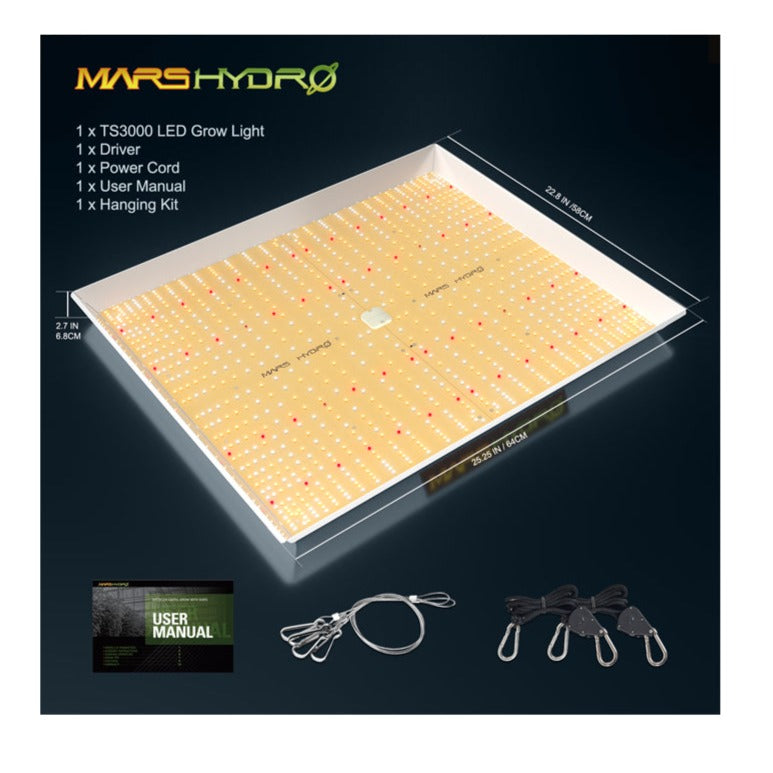 MARS HYDRO QUANTUM Board Led Grow Light - TS 3000