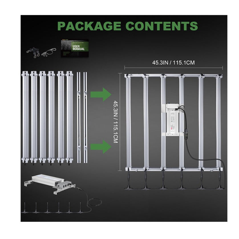 LED Bar Mars Hydro FC E6500 | True Power 650W | Full Spectrum | IP65
