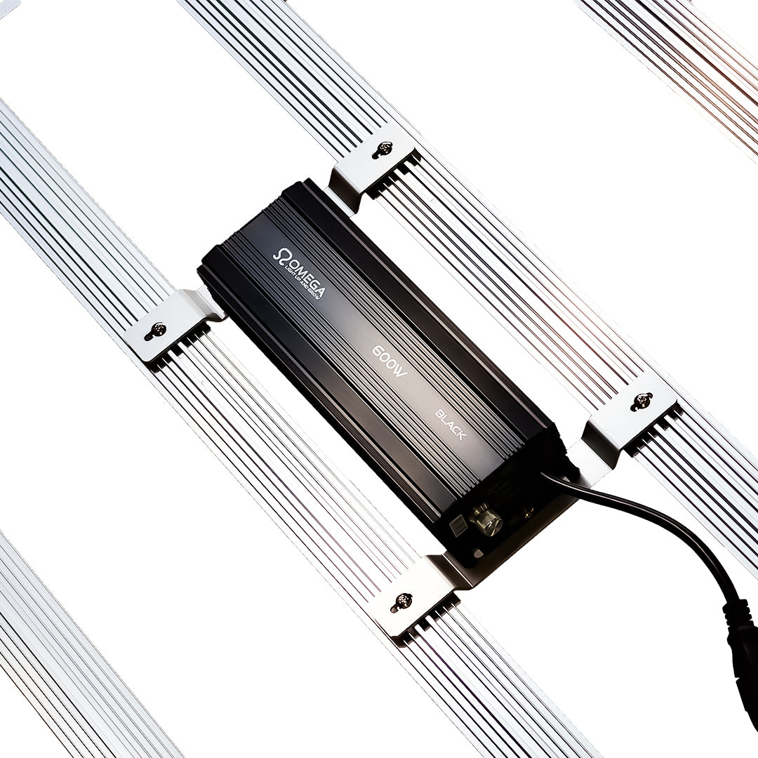 Omega Black 720W LED + Ballast | 3.2 UMOL/J