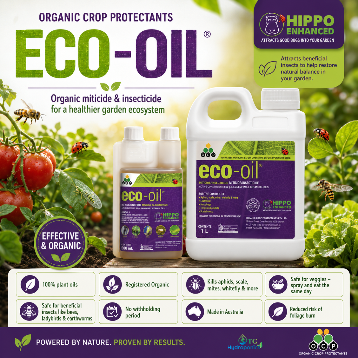 Organic Crop Protectants - Eco Oil