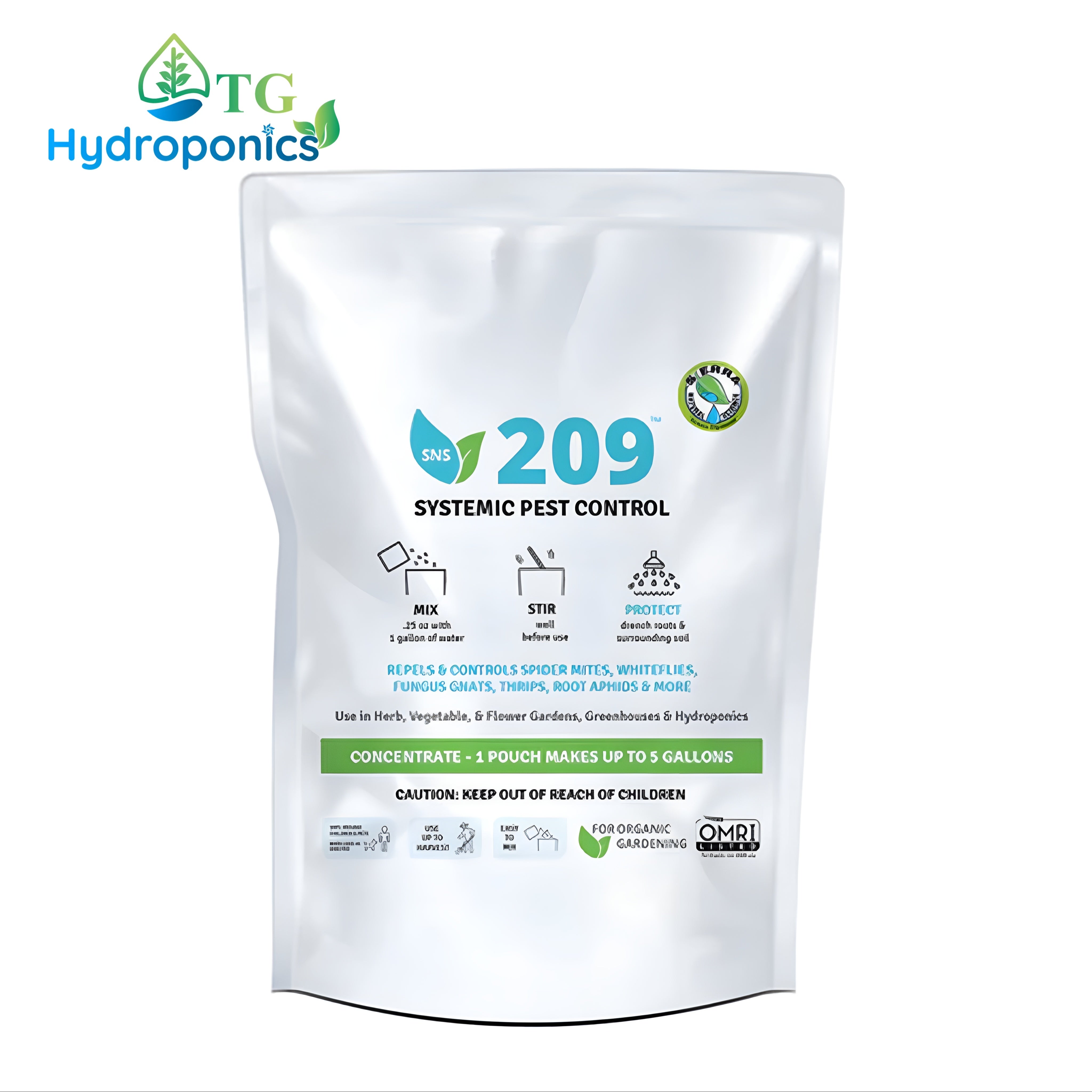 SNS 209 Organic Systemic Pesticide Pouch