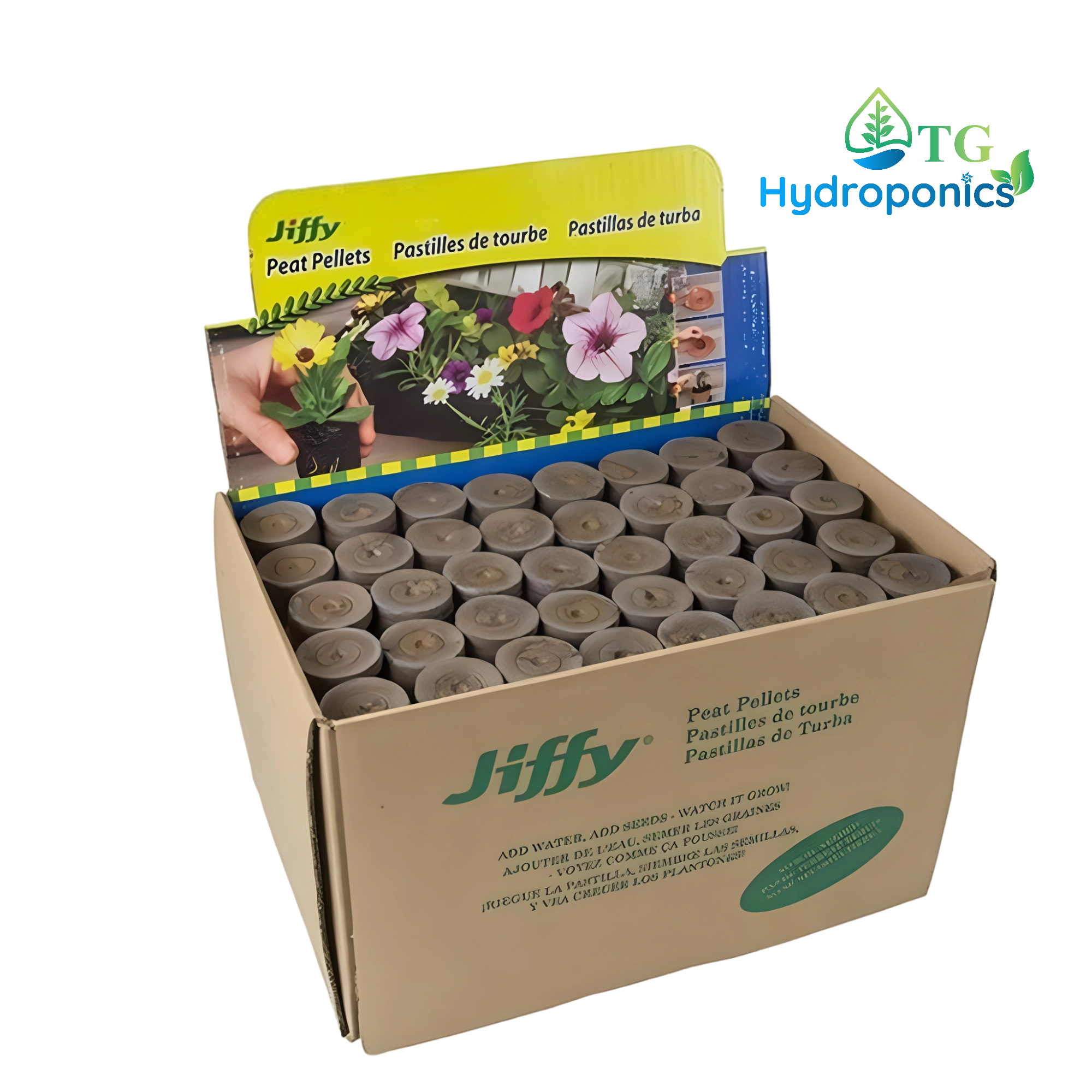 42MM JIFFY COCO COIR PROPAGATION PALLETS - 1000 PCS