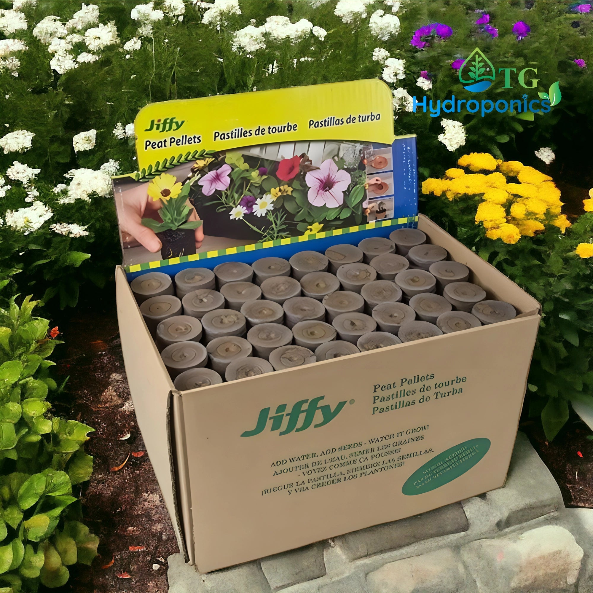 42MM JIFFY COCO COIR PROPAGATION PALLETS - 1000 PCS