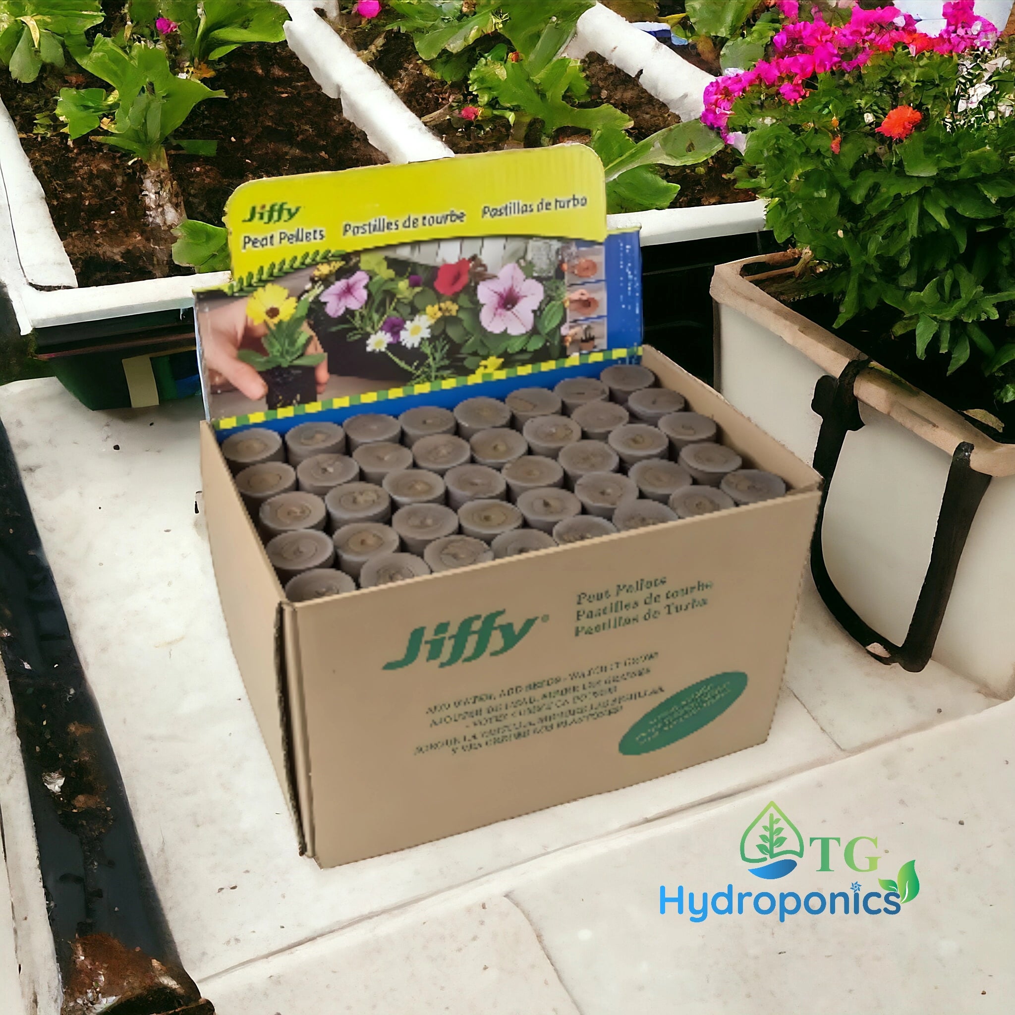 42MM JIFFY COCO COIR PROPAGATION PALLETS - 1000 PCS