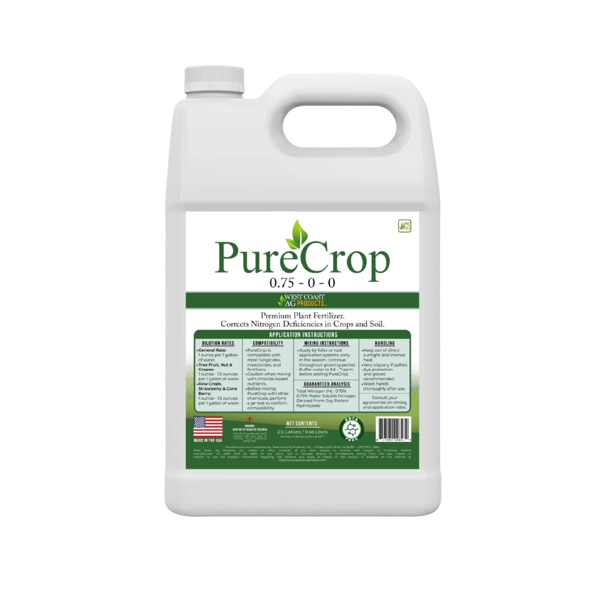 PureCrop1 Organic Biostimulant, Insecticide & Fungicide