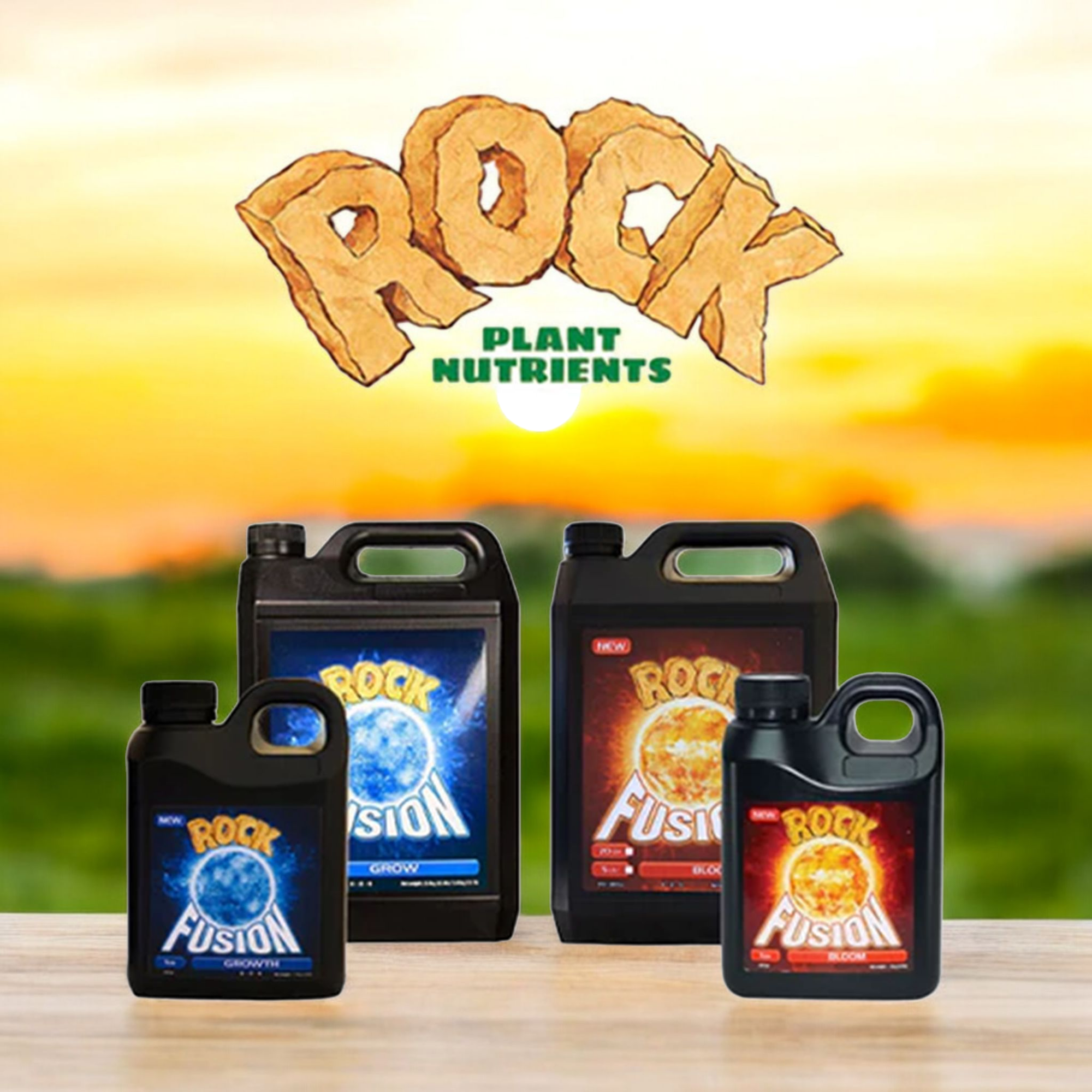 Rock Fusion Grow & Bloom Nutrient