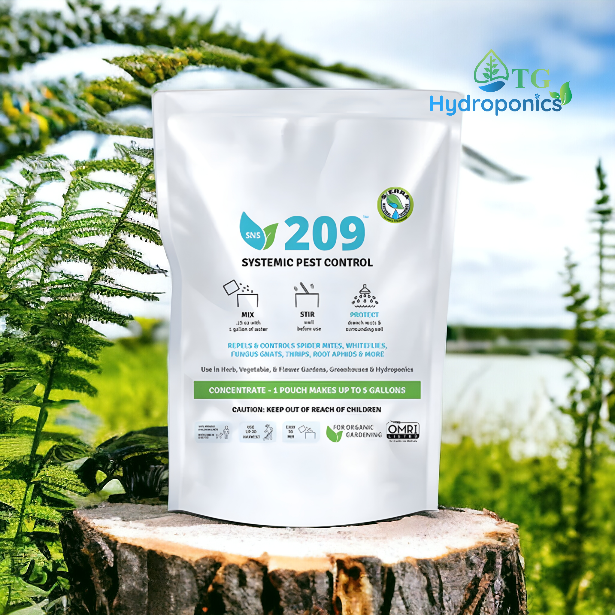 SNS 209 Organic Systemic Pesticide Pouch