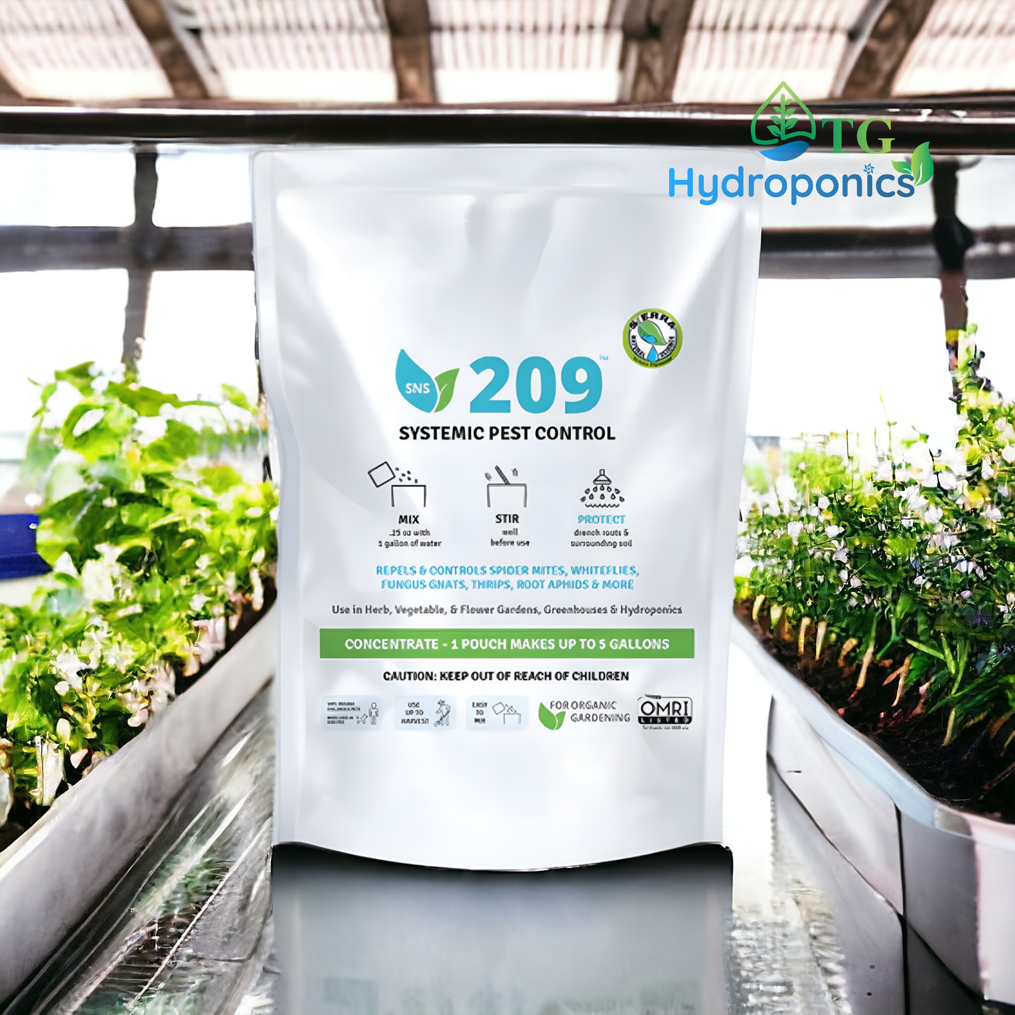 SNS 209 Organic Systemic Pesticide Pouch