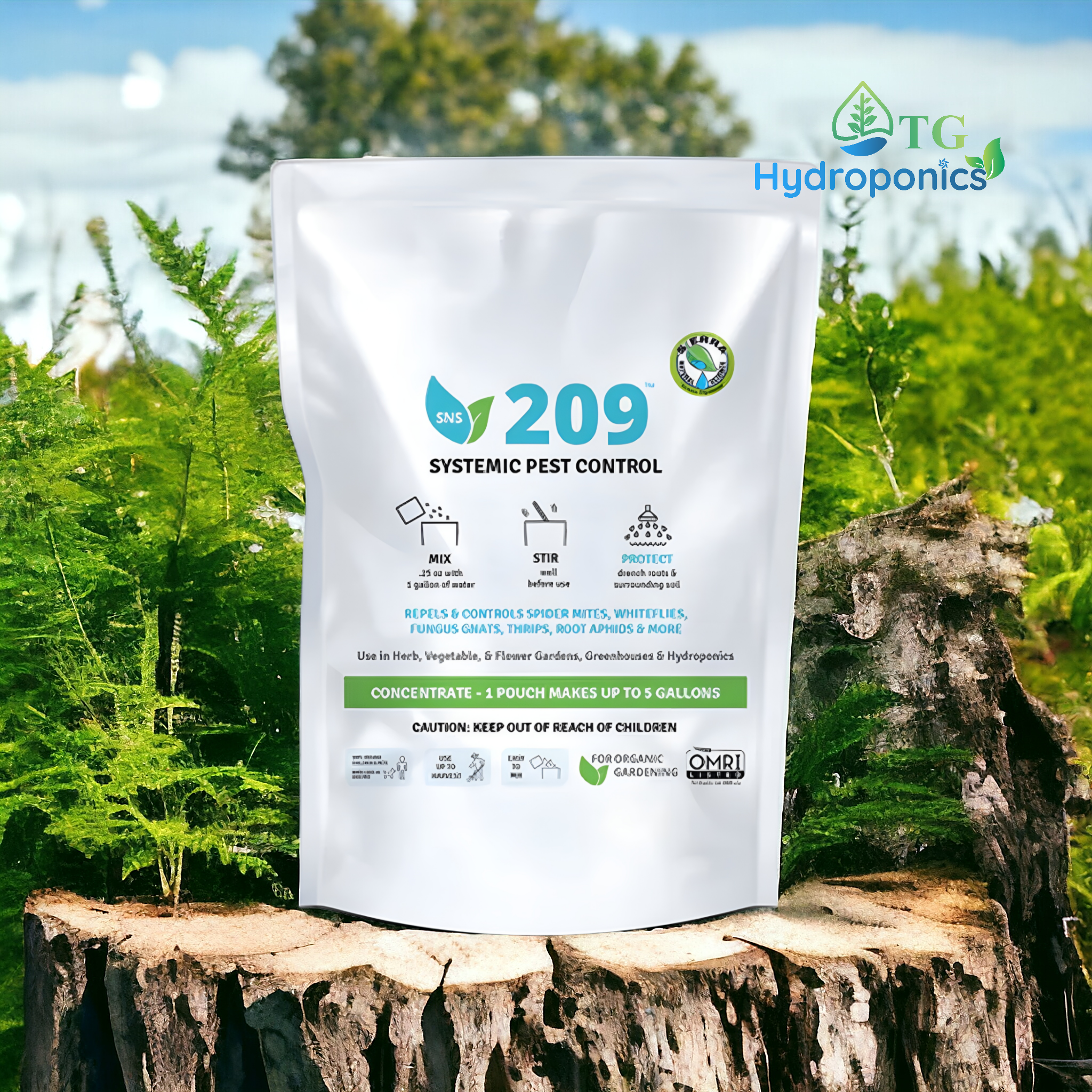 SNS 209 Organic Systemic Pesticide Pouch