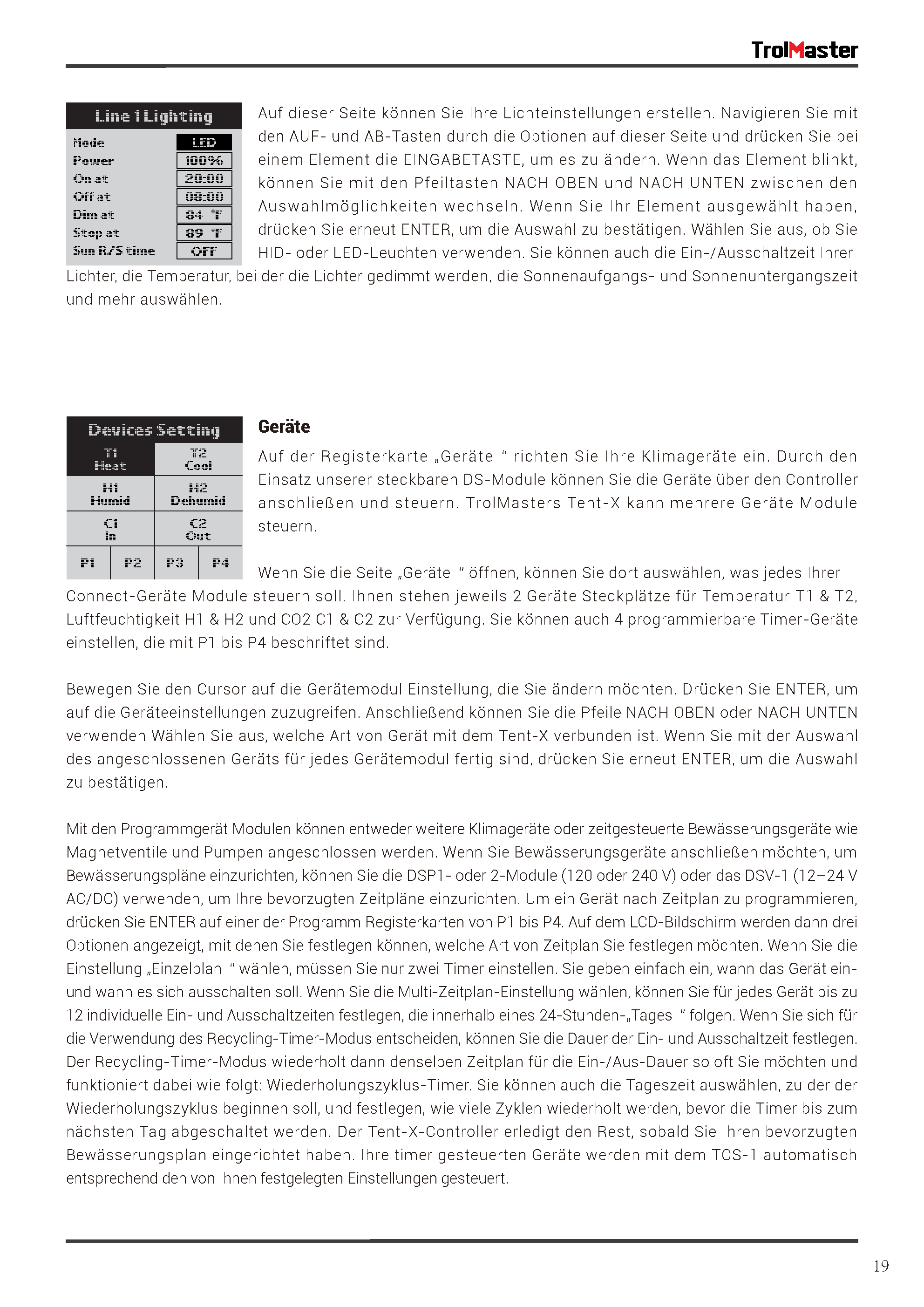 TrolMaster Tent X Control System TCS-1