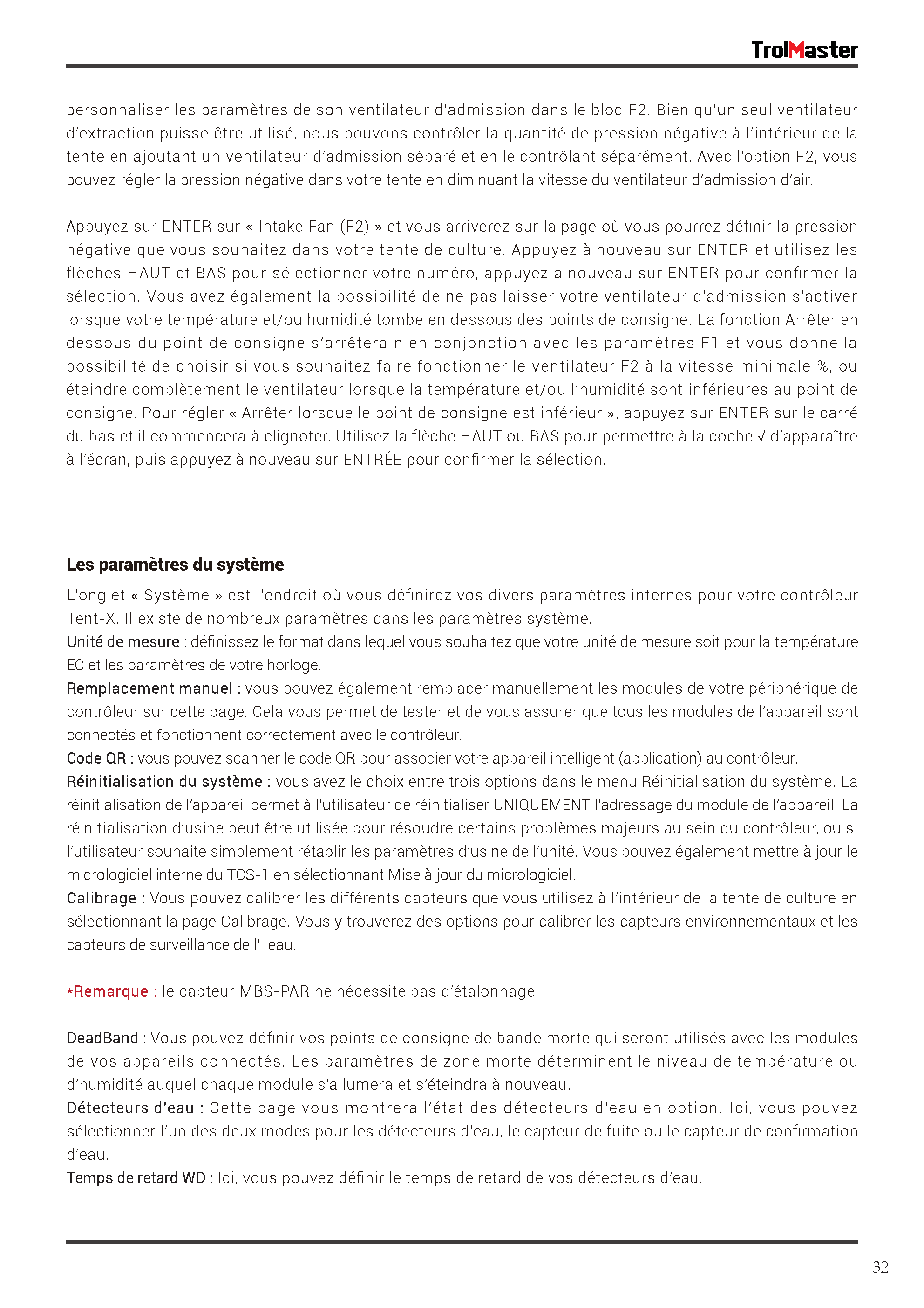 TrolMaster Tent X Control System TCS-1