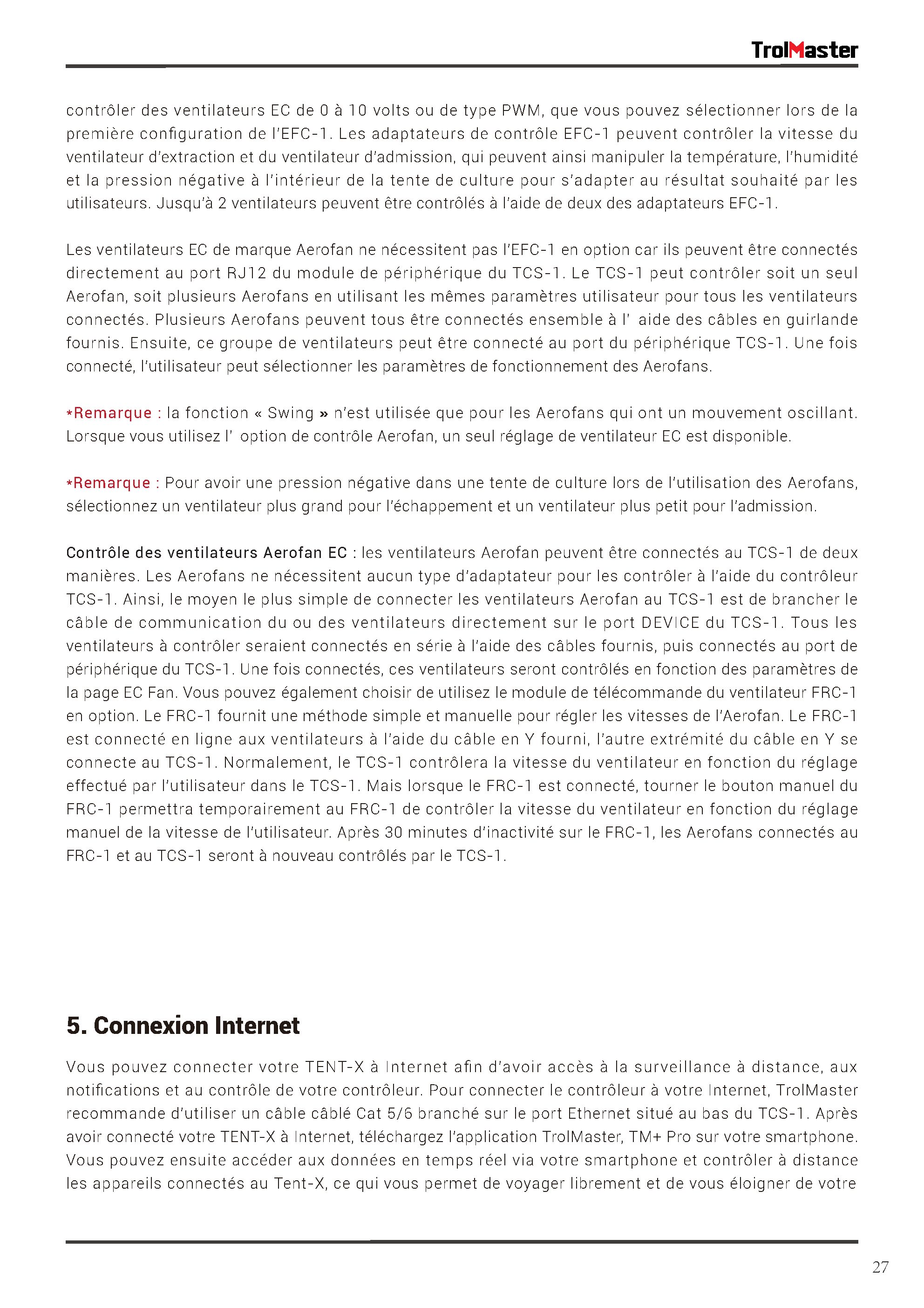 TrolMaster Tent X Control System TCS-1