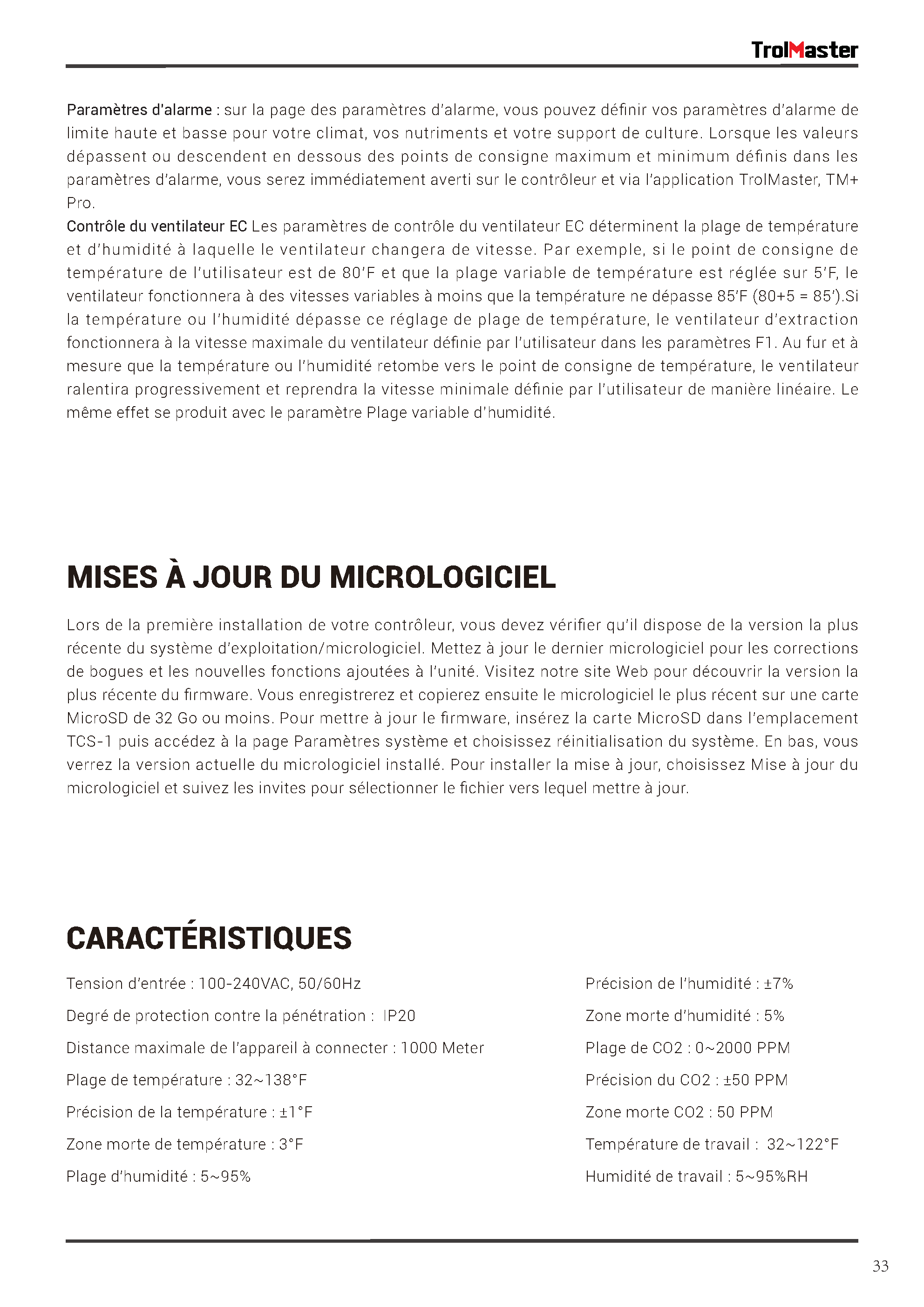 TrolMaster Tent X Control System TCS-1