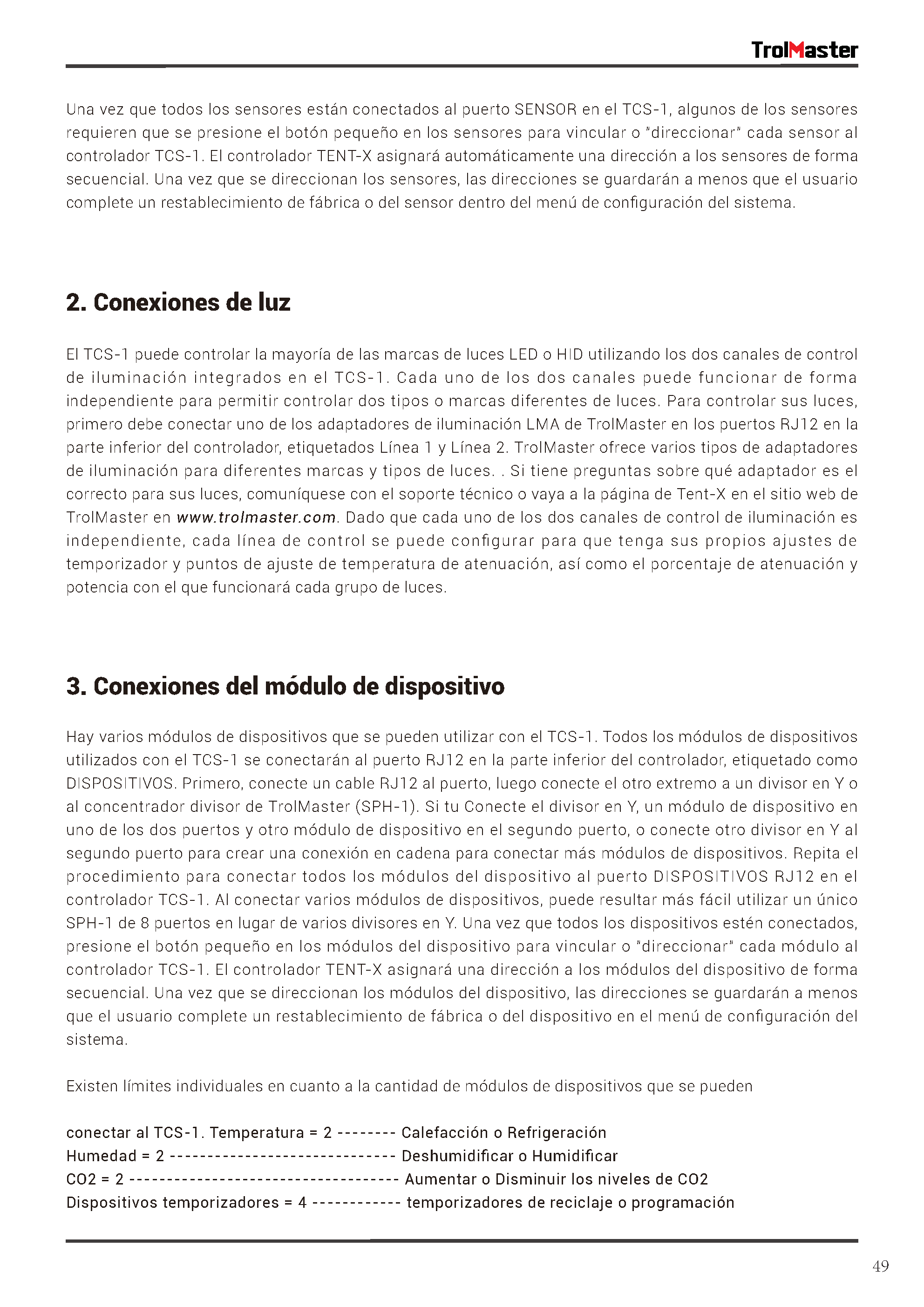 TrolMaster Tent X Control System TCS-1