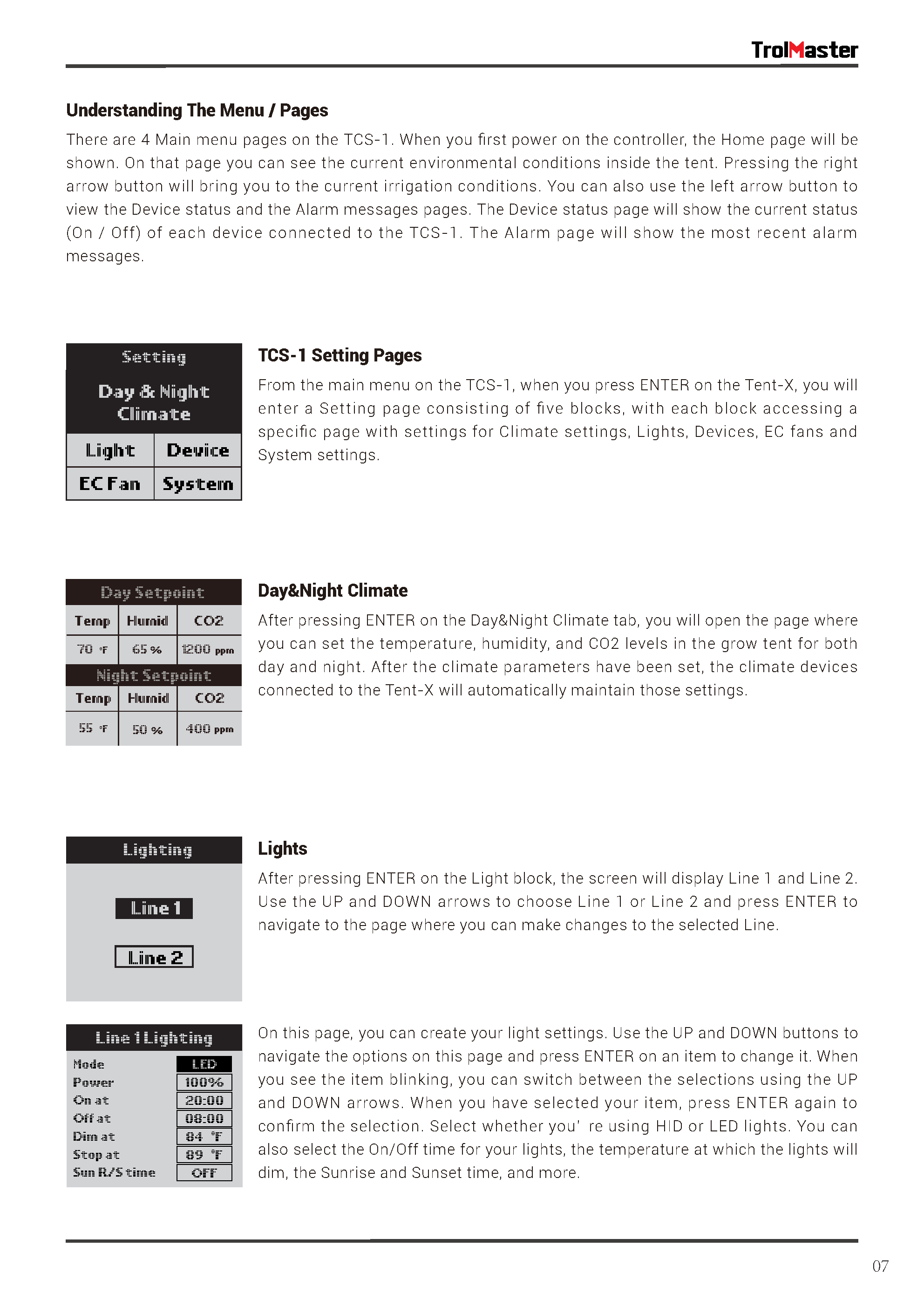 TrolMaster Tent X Control System TCS-1