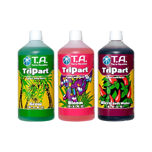 TERRA AQUATICA TRI PART FLORA SERIES STARTER KIT | GROW/BLOOM/MICRO