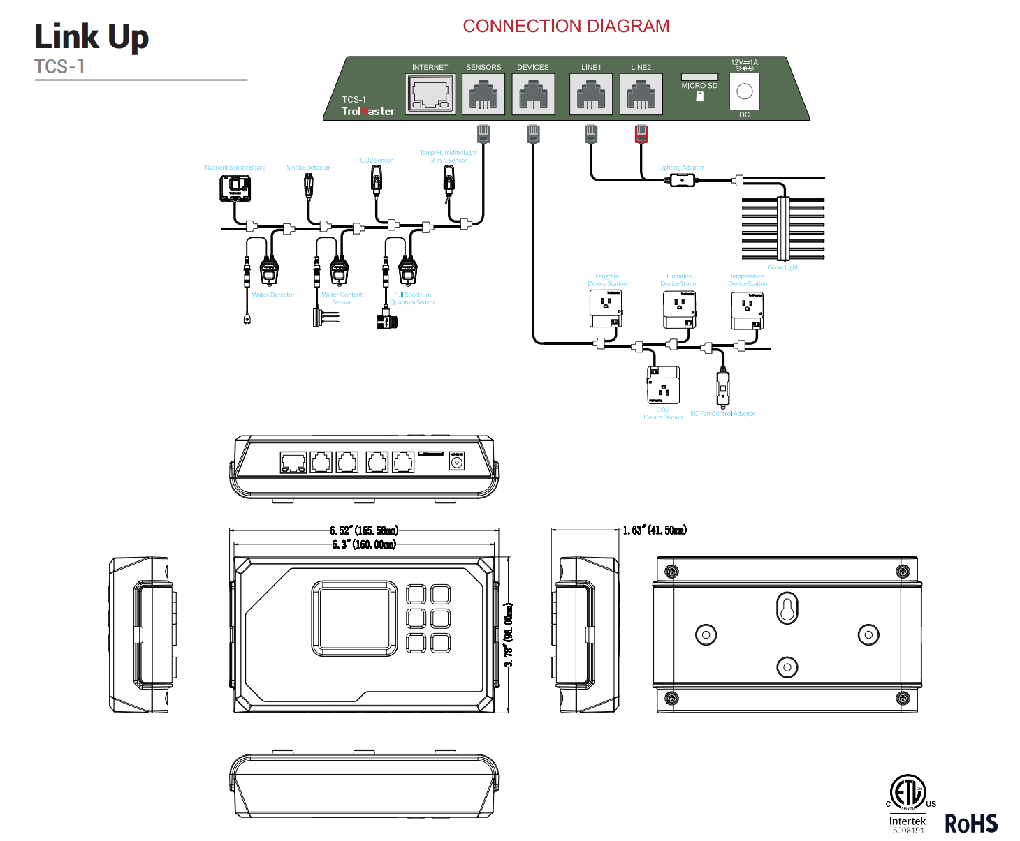 TrolMaster Tent X Control System TCS-1