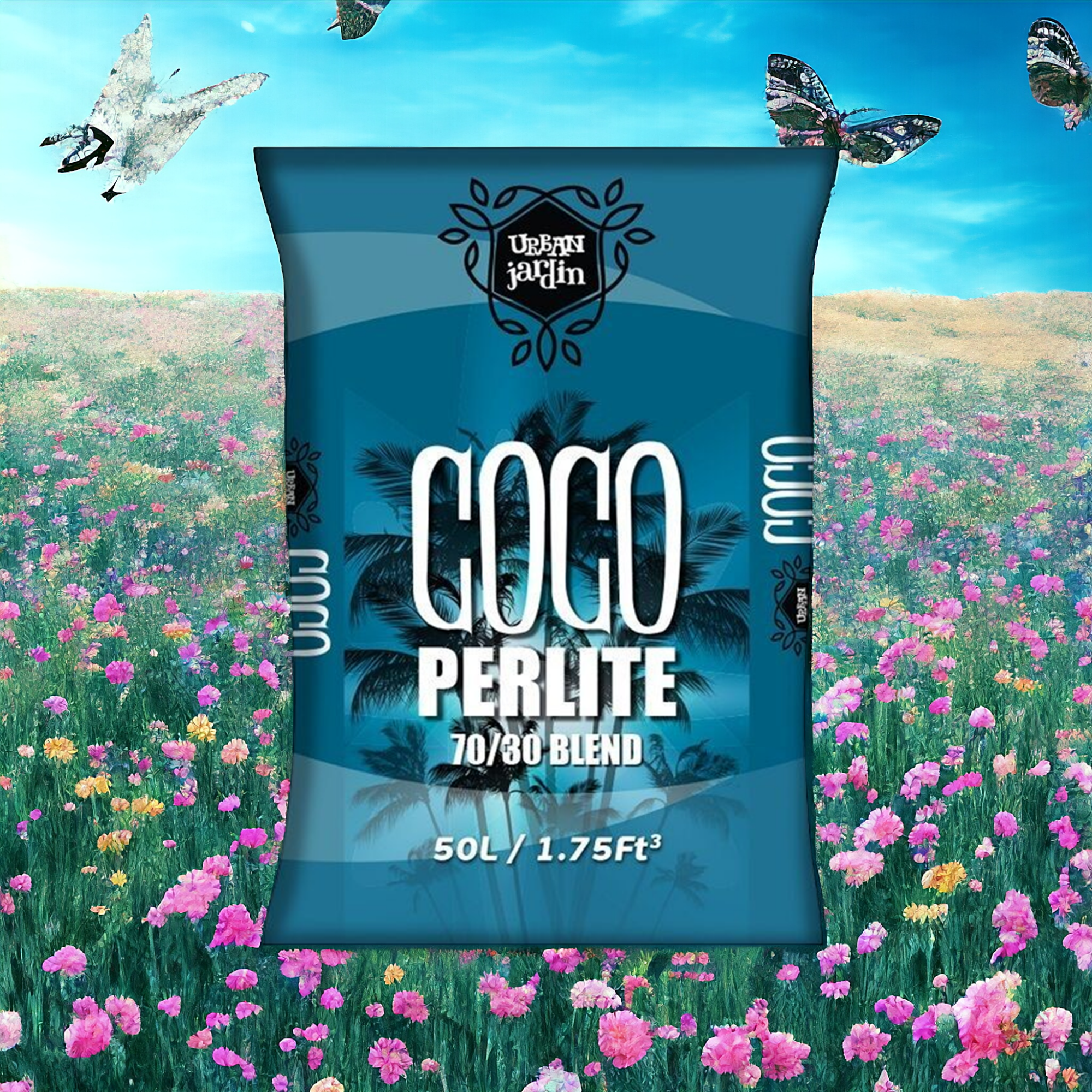 URBAN JARDIN PREMIUM COCO PERLITE MEDIA 50LTR