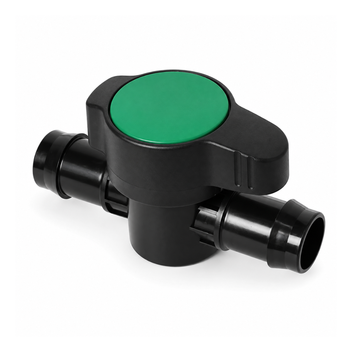 Antelco Green Back Valve 25mm | Barbed Inline Irrigation Shut-Off Valve