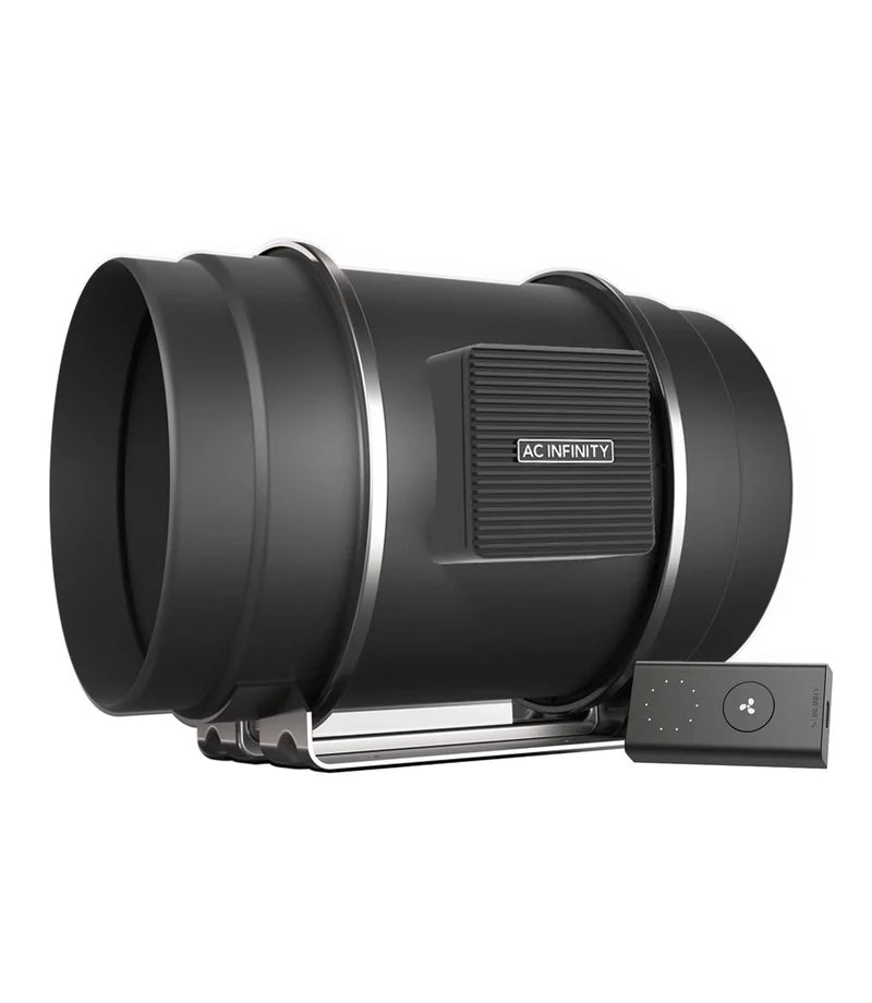 AC Infinity Cloudline Pro S8 200mm with 10 Speed Controller