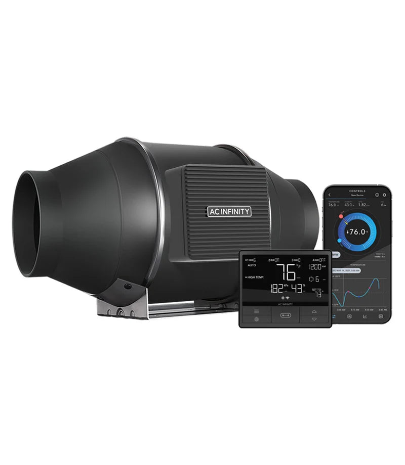 AC Infinity Cloudline T4 100mm with Temperature Humidity VPD Controller 69 Pro