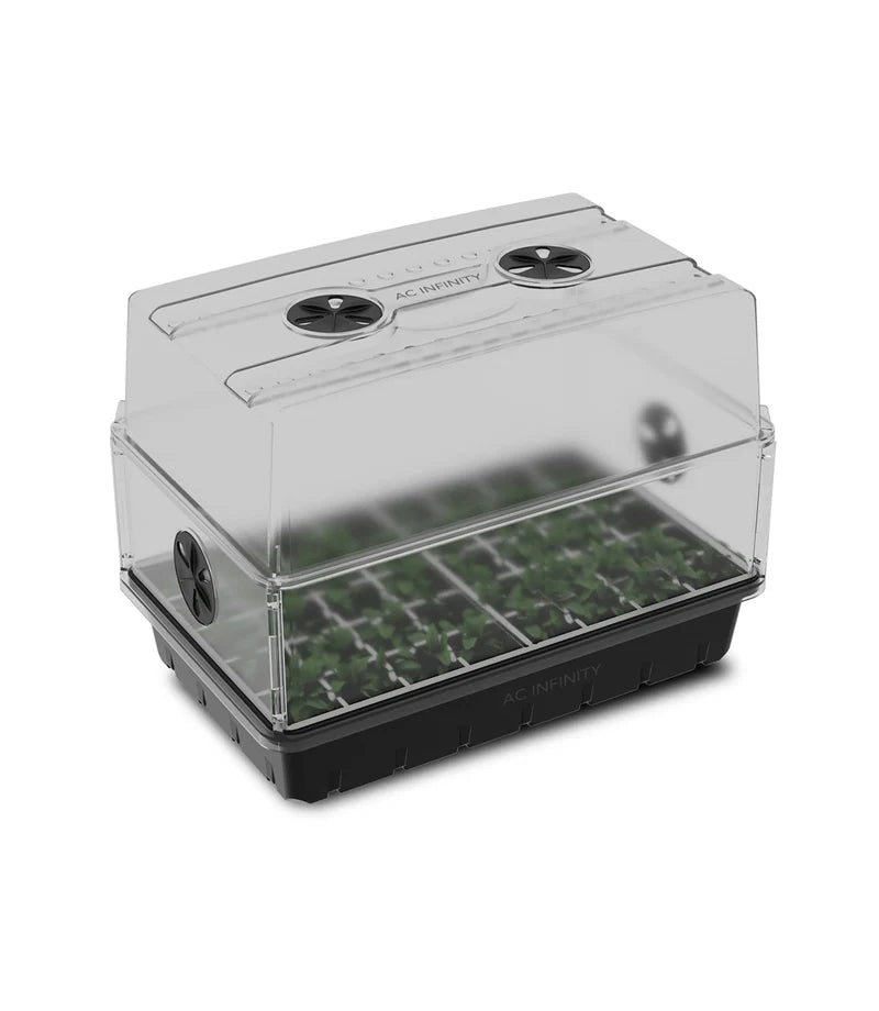 AC Infinity Humidity Dome Propagation Kit 5x8 Cell Tray with Height Extension