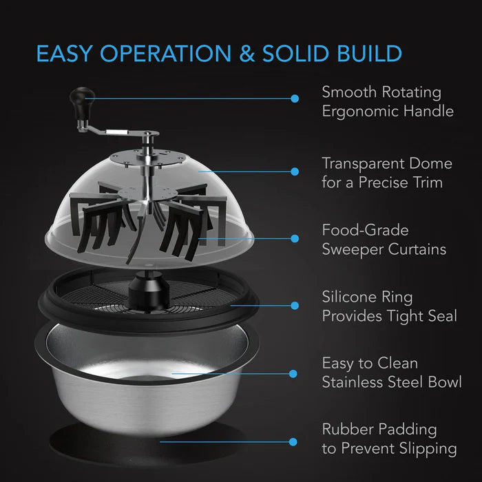 AC Infinity Bud Bowl Wet or Dry Trimmer