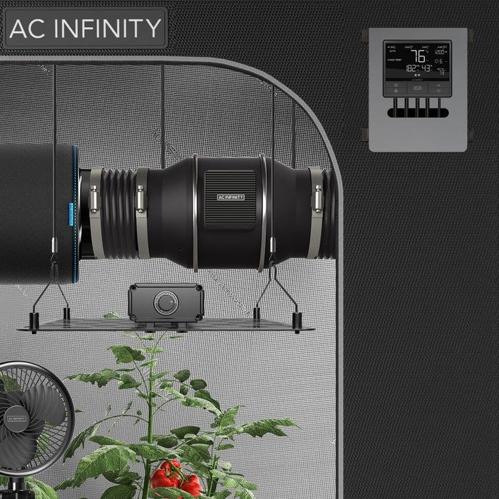 AC Infinity Cloudline T12 300mm with Temperature Humidity VPD Controller 69 Pro