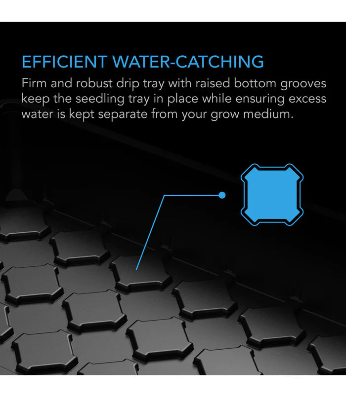 AC Infinity Humidity Dome XL Propagation Kit, 6x12 Cell Tray with Height Extension