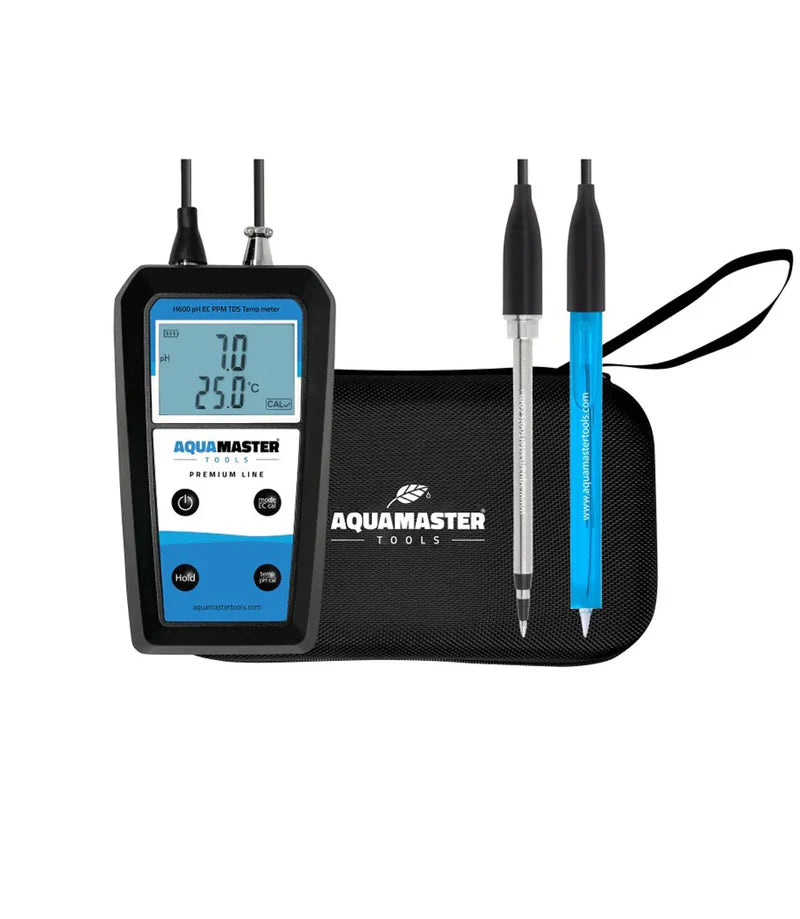 Aquamaster Tools Handheld Meter PH,EC,TEMP H600 Pro