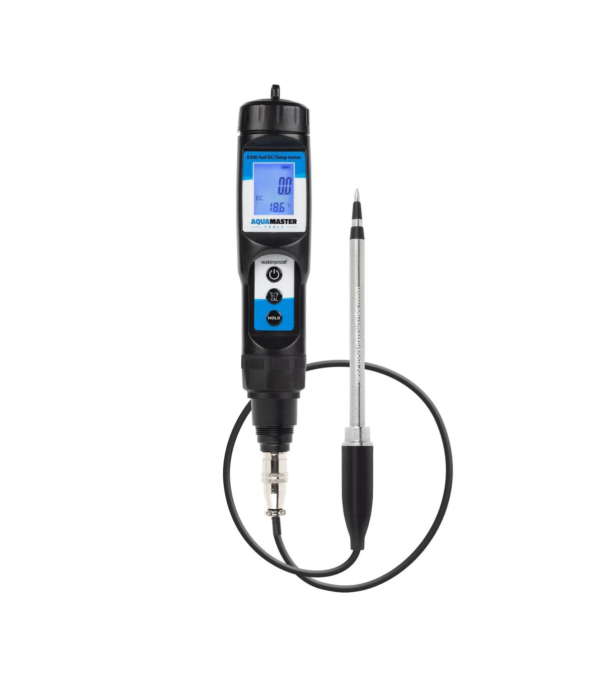 Aqua Master Tools Pro Substrate EC/Temp Meter E300