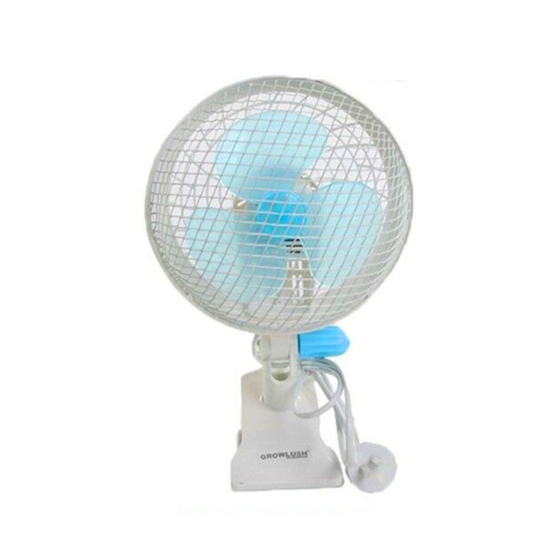 GrowLush Oscillating Clamp Clip Fan 180mm
