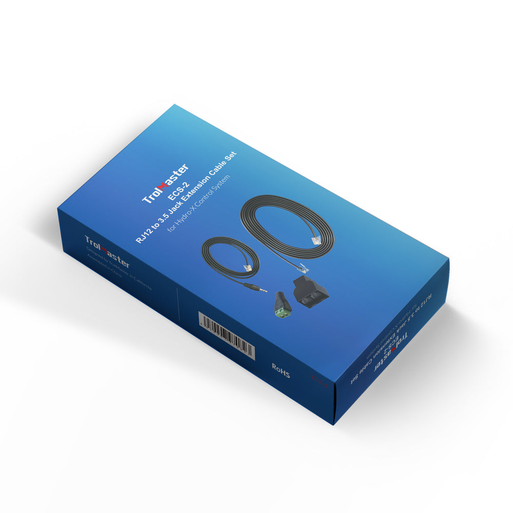 Trolmaster Hydro-X RJ12 to 3.5 Jack Extension Cable Set ECS-2