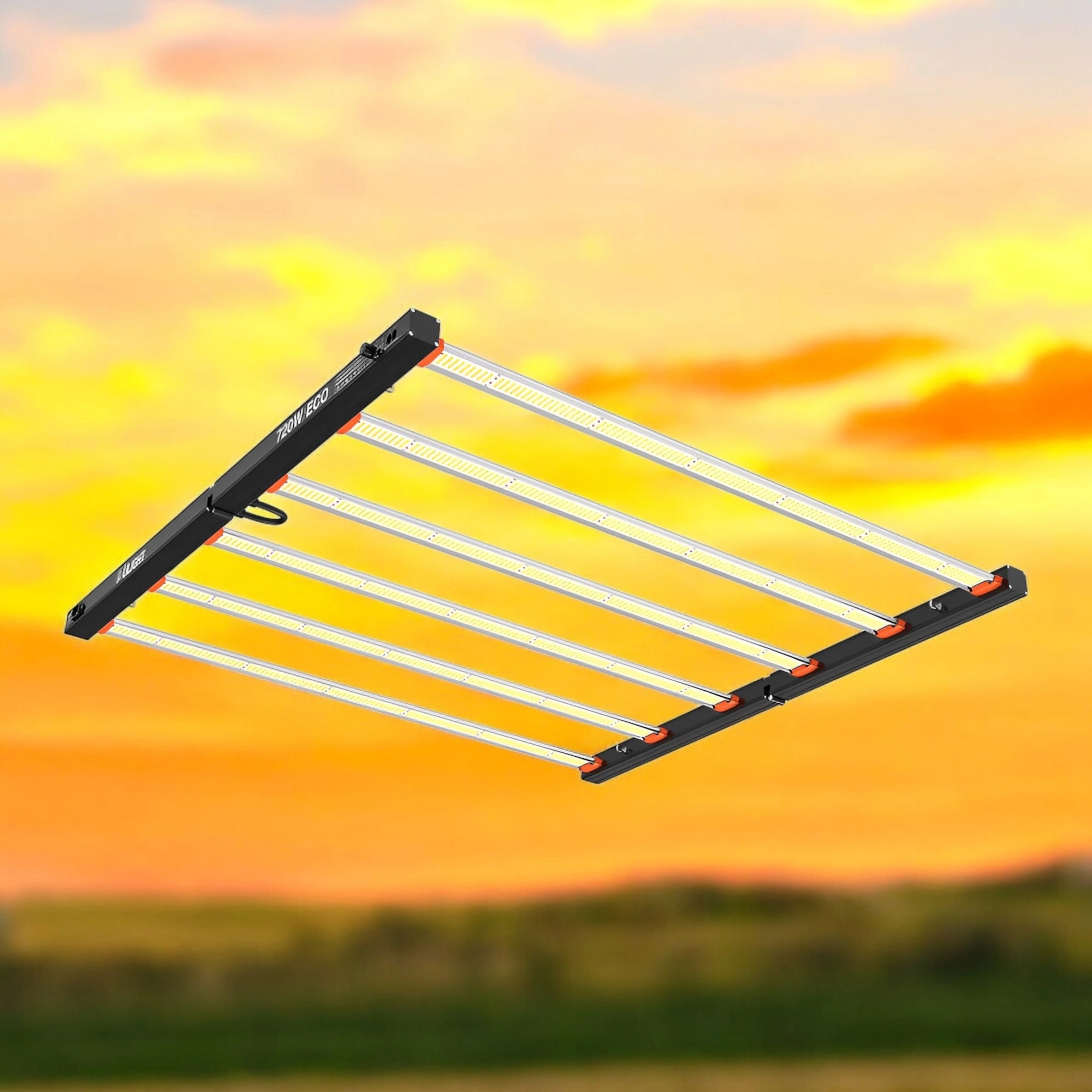 ULight Eco LED Grow Light Panel - 720W 2.7 µmol/J Dimmable IP65