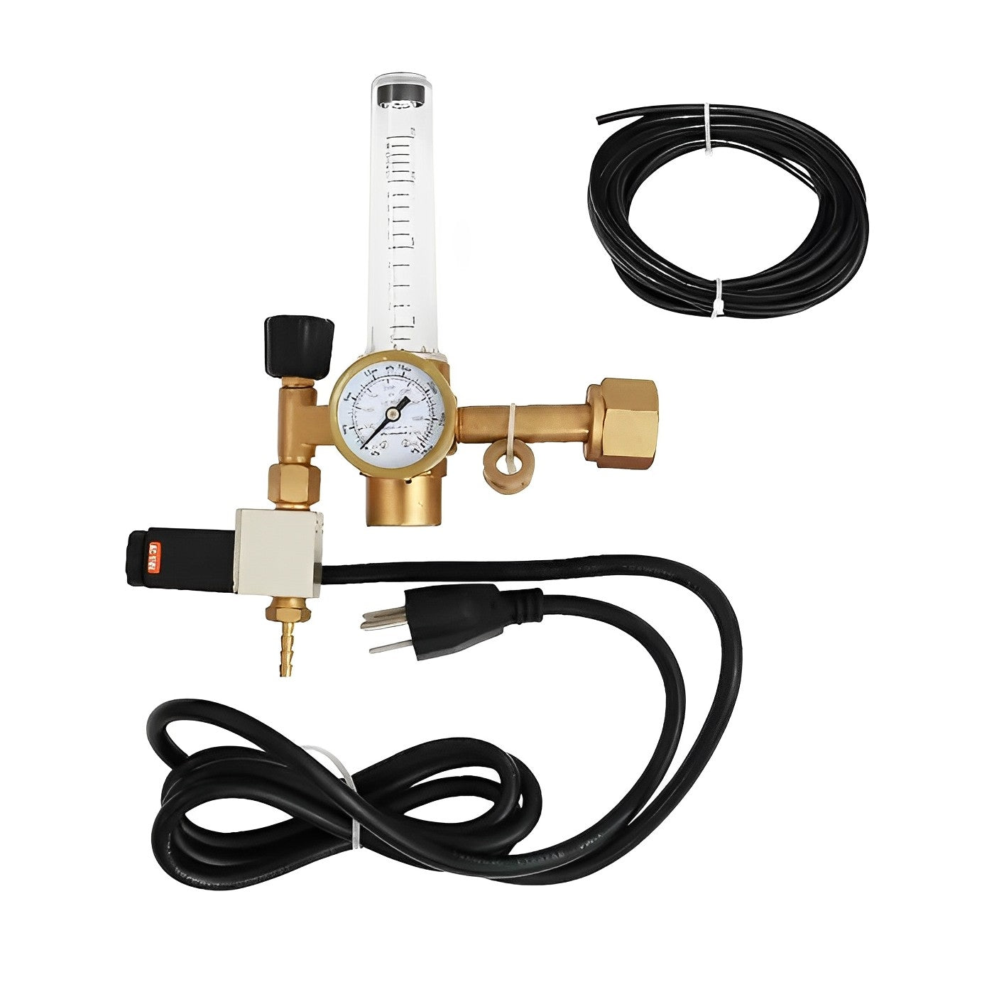 Pro Leaf CO2 Regulator,Flow Meter + Solenoid