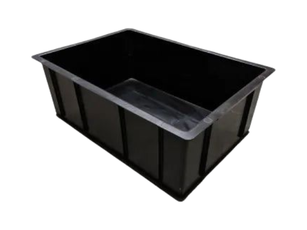 Tub Solid Black 65L