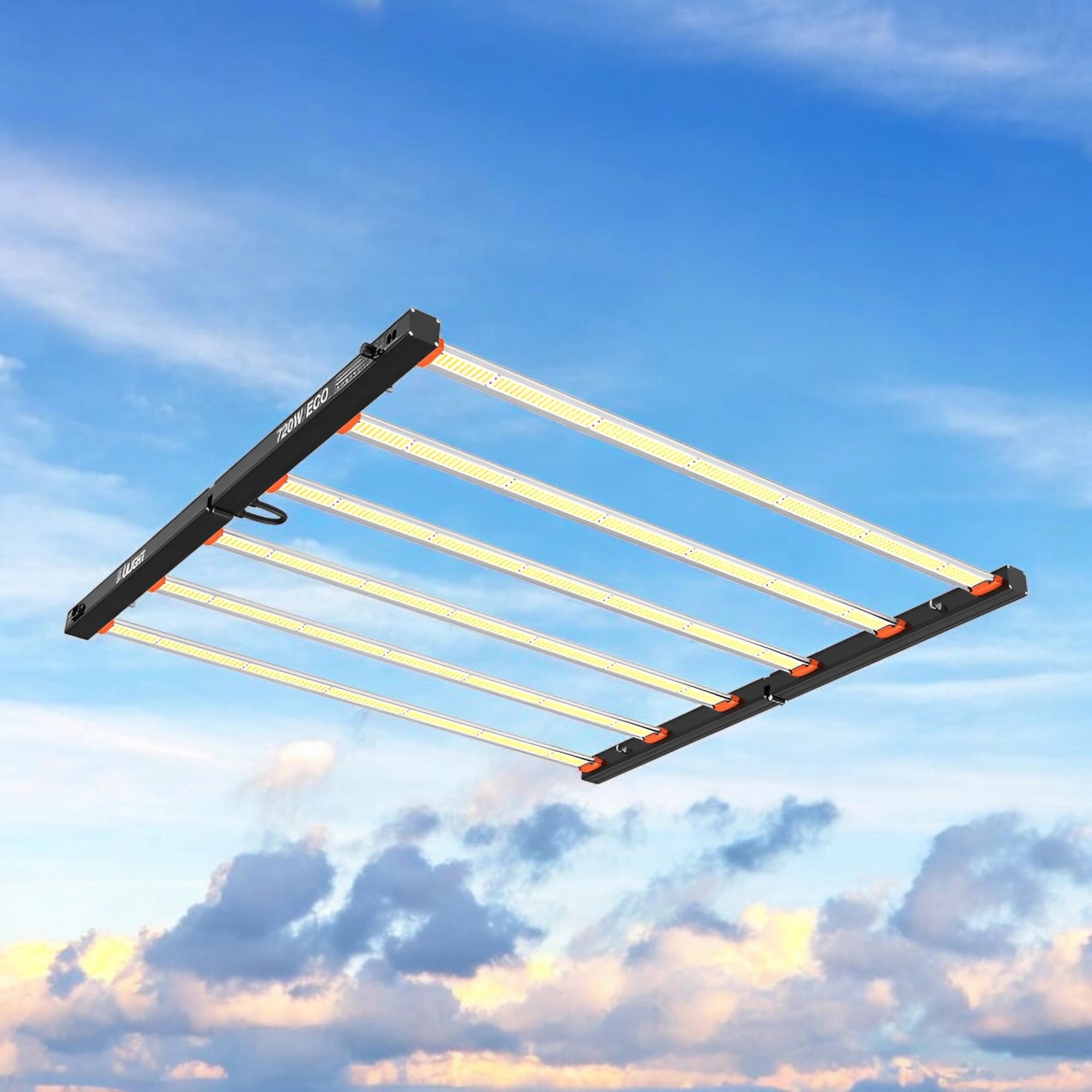 ULight Eco LED Grow Light Panel - 720W 2.7 µmol/J Dimmable IP65