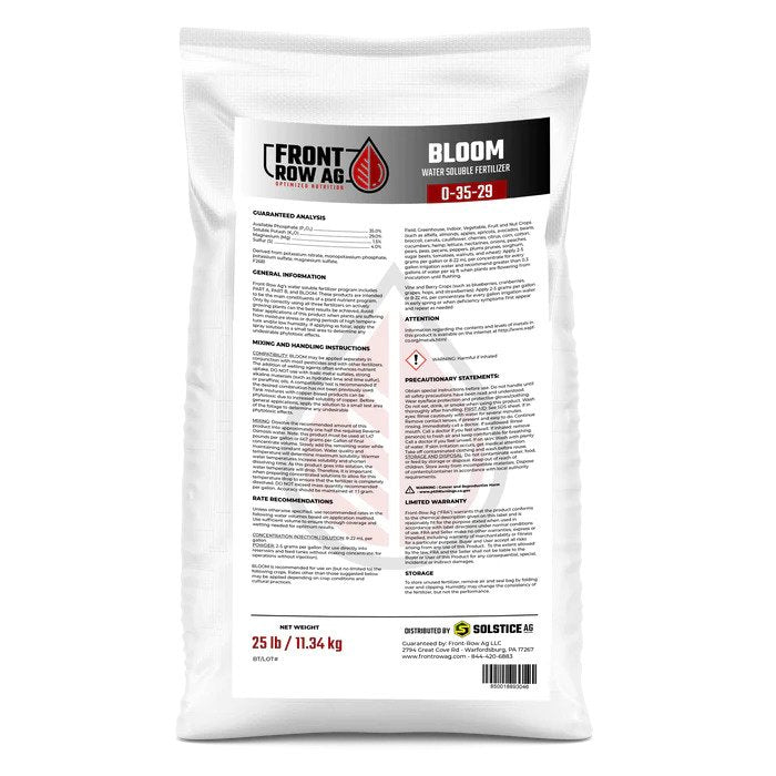 Front Row AG Bloom 11.34KG