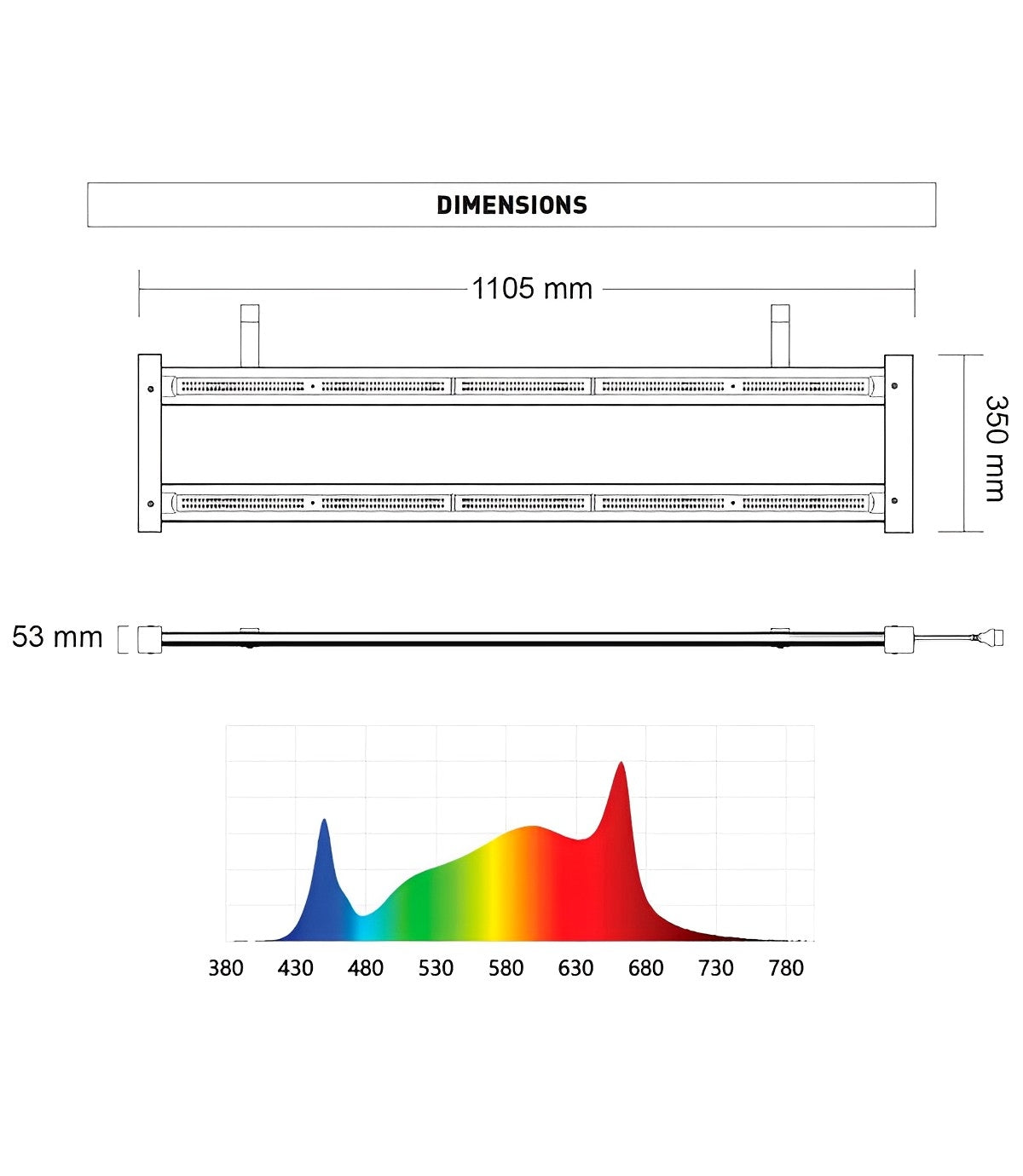 Digi Lumen Side Bar LED 250W