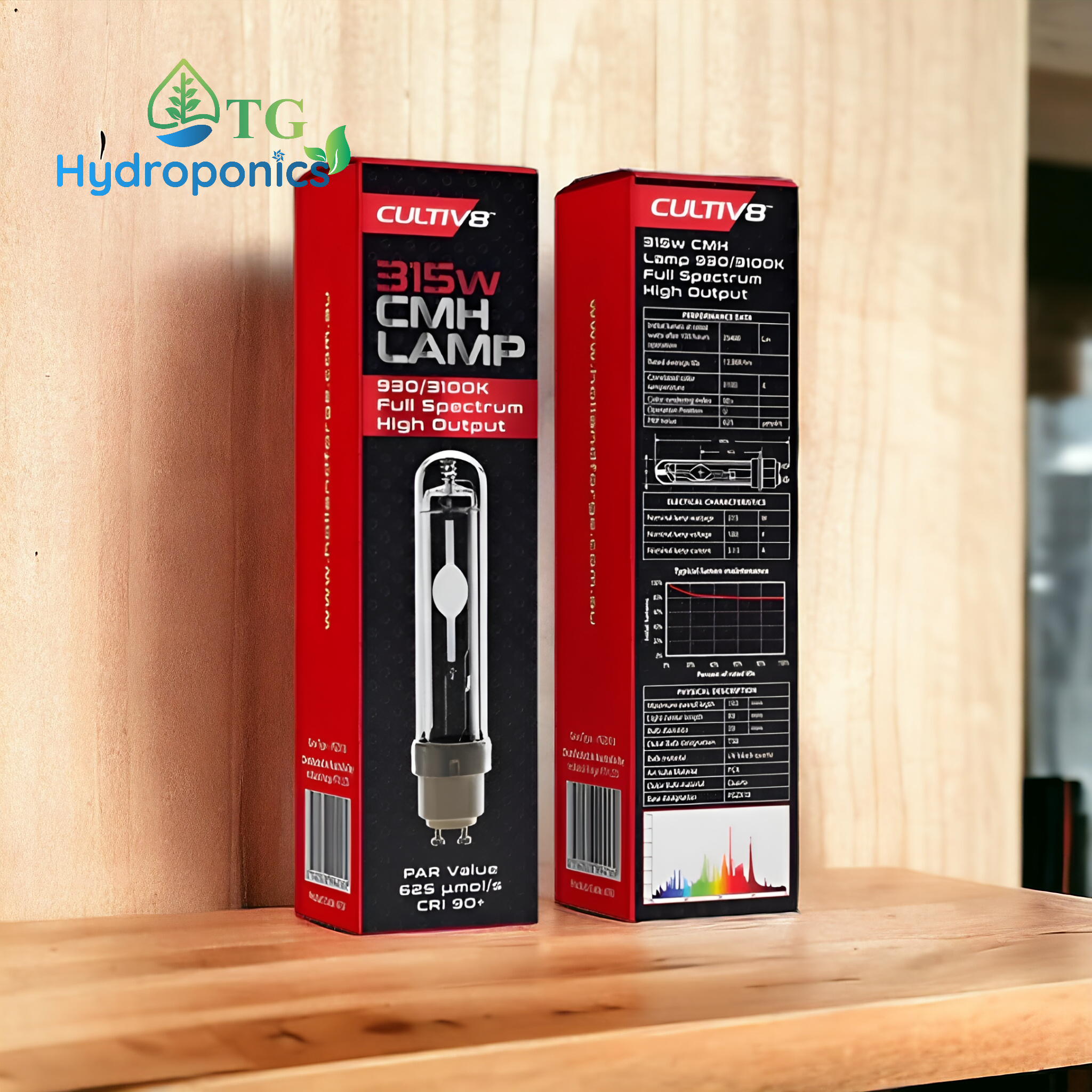 Cultiv8 CMH Lamp 315W 3100K