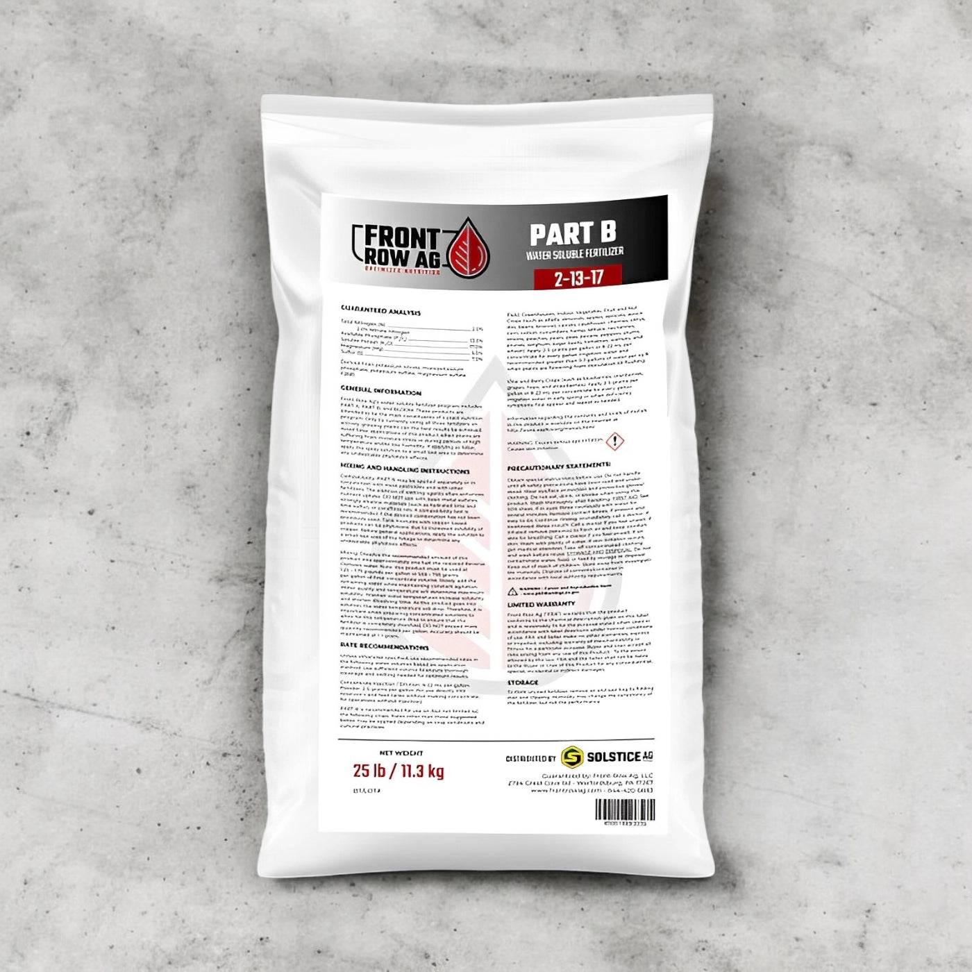 Front Row AG Part B 11.34KG