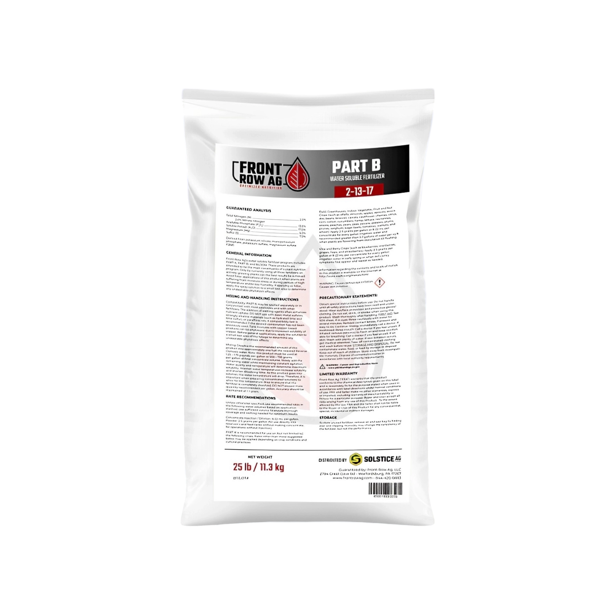 Front Row AG Part B 11.34KG