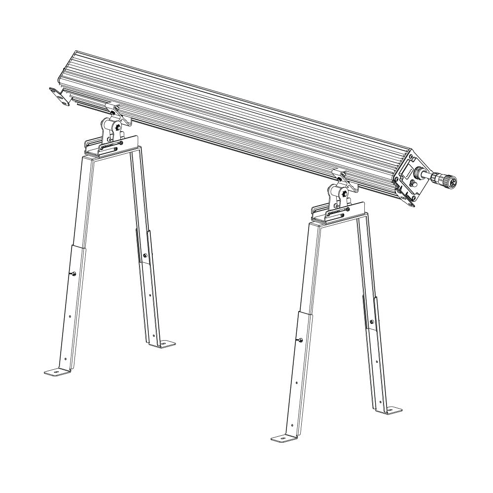 Lucius LED Bar R Adjustable Stand 2pcs