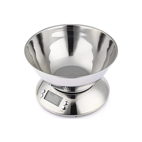 Digital Kitchen Scale Stainless Steel 5kg/1g