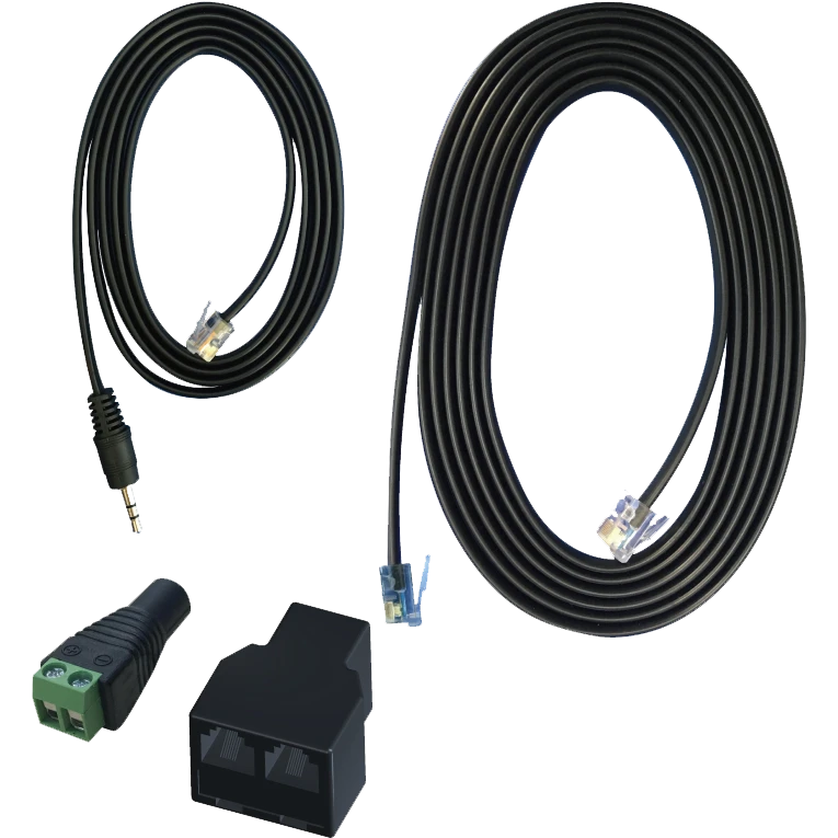 Trolmaster Hydro-X RJ12 to 3.5 Jack Extension Cable Set ECS-2